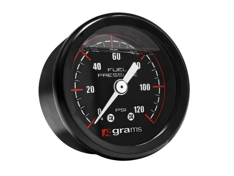 Grams Performance 0-120 PSI Fuel Pressure Gauge Gauges Grams Performance