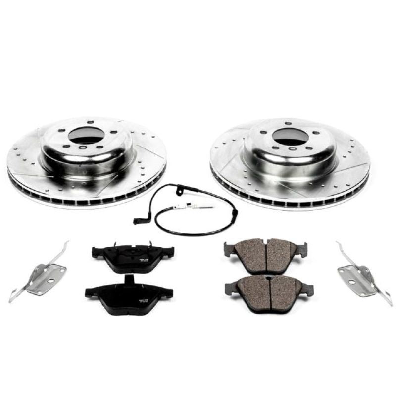 Power Stop 08-10 BMW 535i Front Z23 Evolution Sport Brake Kit Brake Kits - Performance D&S PowerStop