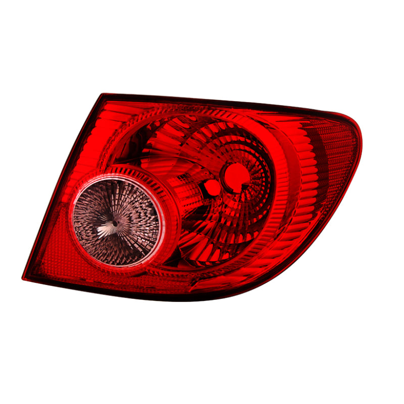 xTune Toyota Corolla 04-08 Passenger Side Outer Tail Lights OEM Right ALT-JH-TCO05-OE-OR Tail Lights SPYDER