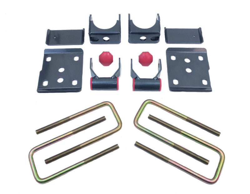 MaxTrac 15-20 Ford F-150 2WD 5.5in Rear Lowering Flip Kit Leaf Springs & Accessories Maxtrac