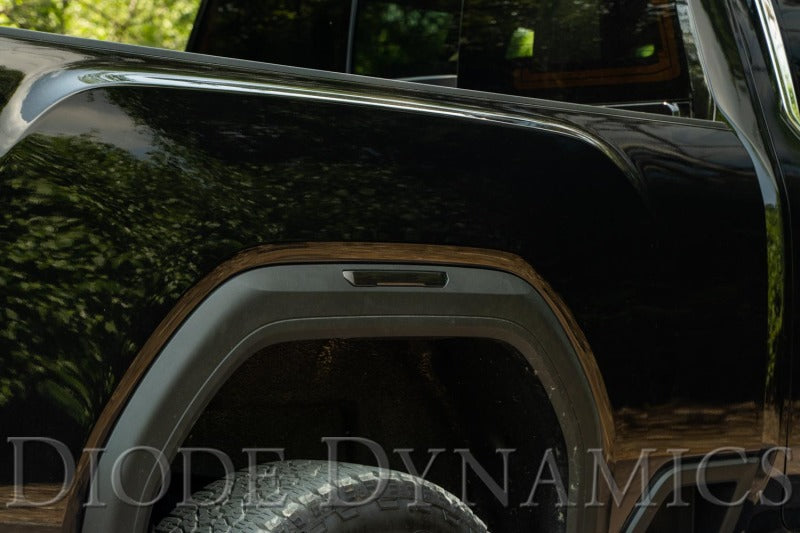 Diode Dynamics 20-21 Sierra 2500/3500 HD LED Sequential Sidemarkers - Amber Set Light Accessories and Wiring Diode Dynamics