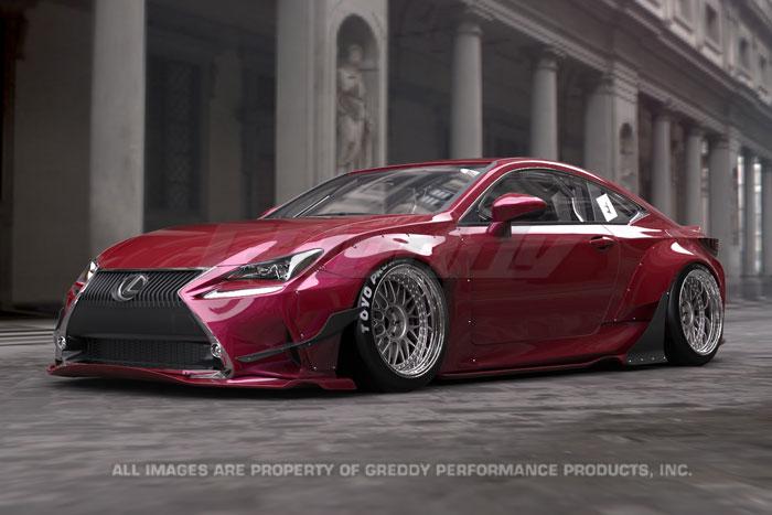 GReddy 2015 Lexus RC Rocket Bunny Full Wide-Body Aero Kit Body Kits GReddy