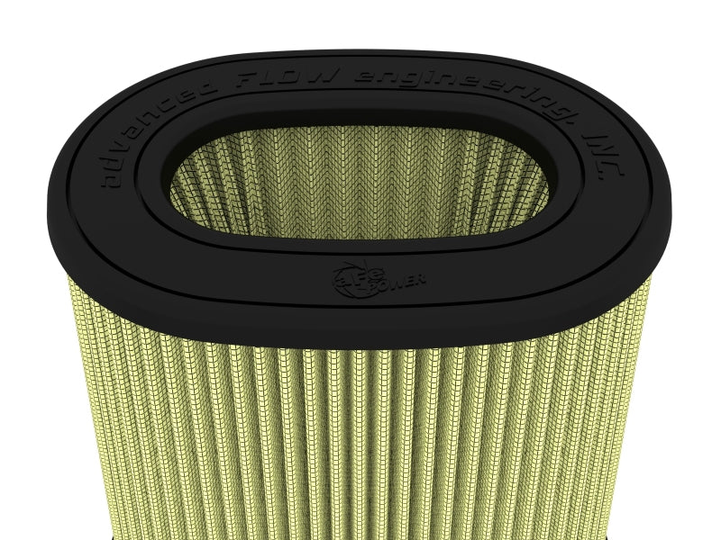 aFe Momentum Intake Rplcmnt Air Filter (6x4) IN F x (8-1/4x6-1/4) IN B x (7-1/4x5) IN T x 9 IN H Air Filters - Universal Fit aFe