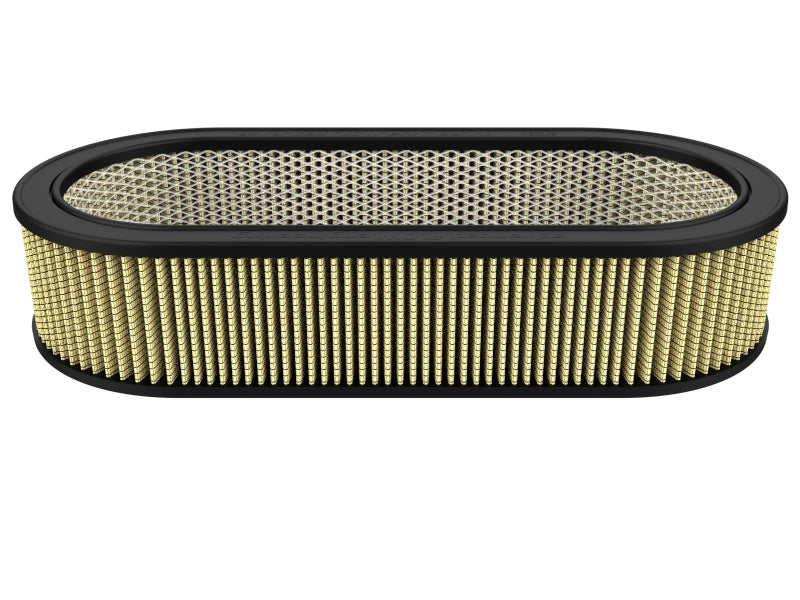 aFe Magnum FLOW Custom Air Filter 18-1/8 IN L x 7-1/4 IN W x 4 IN H w/ Expanded Metal Air Filters - Universal Fit aFe