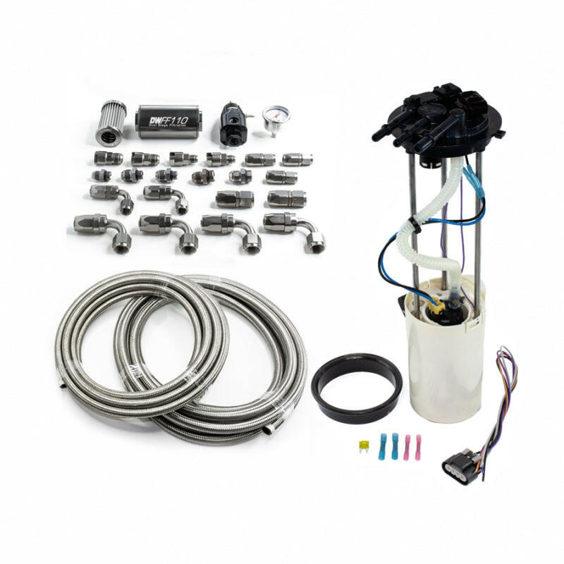 DeatschWerks 1999-2004 GM Truck DW400 Pump Module w/CPE fuel lines Fuel Pumps DeatschWerks
