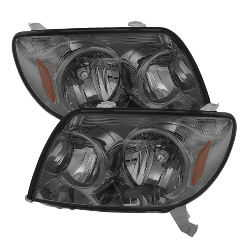 xTune Toyota 4Runner 03-05 Crystal Headlights Smoke HD-JH-T4R03-AM-SM Headlights SPYDER