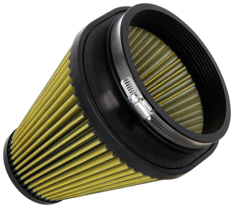 Airaid Universal Air Filter - Cone 6in F x 9x7-1/4in B x 6-1/4x3-3/4in T x 7in H - Synthaflow Air Filters - Universal Fit Airaid