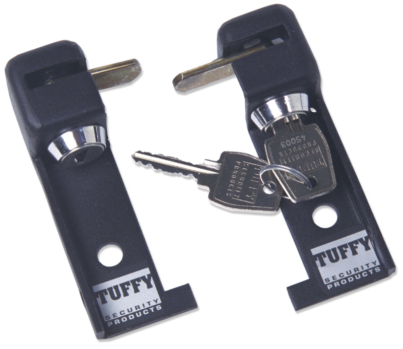 Tuffy Door Locker Set Cj/Yj Black Cargo Boxes & Bags Tuffy Products