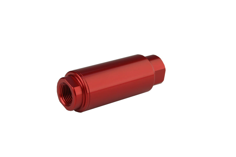 Aeromotive SS Series In-Line Fuel Filter - 3/8in NPT - 40 Micron Fabric Element Fuel Filters Aeromotive