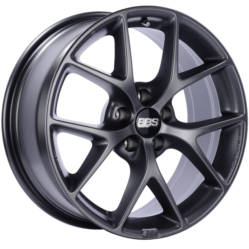 BBS SR 18x8 5x112 ET21 CB66.5 Satin Grey Wheel Wheels - Cast BBS