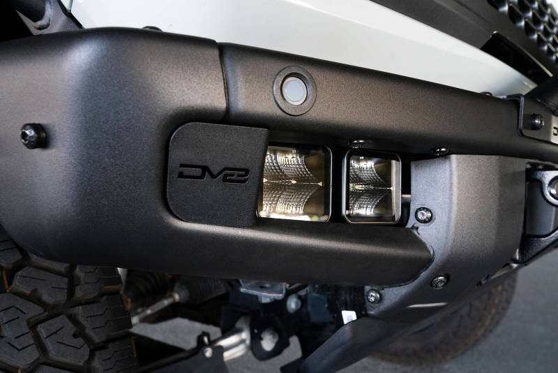 DV8 Offroad 21-22 Ford Bronco Factory Bumper Pocket Light Mount (Pair) 3in LED Pod Lights Light Mounts DV8 Offroad