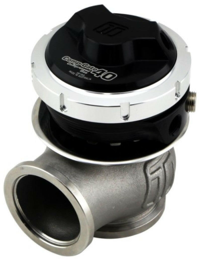 Turbosmart WG40 Gen V Compgate 40mm - 5 PSI Black Wastegates Turbosmart