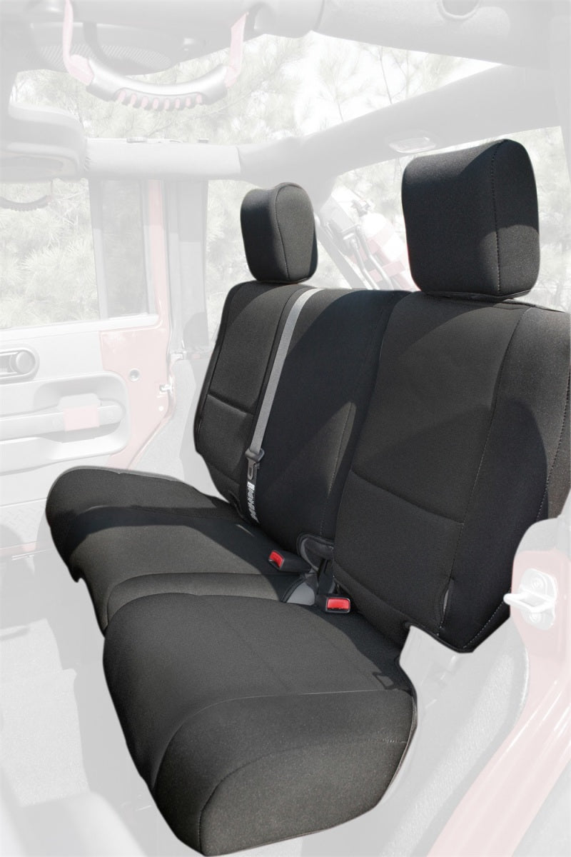 Rugged Ridge Seat Cover Kit Black 11-18 Jeep Wrangler JK 2dr Seat Covers Rugged Ridge