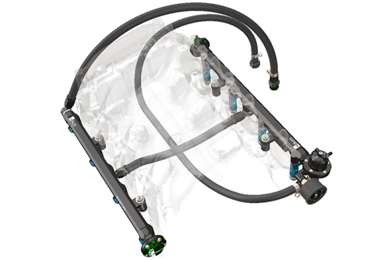 Radium Engineering Toyota 2UZ-FE (Non VVTI) Fuel Rail Plumbing Kit Fuel Pump Hangers Radium Engineering