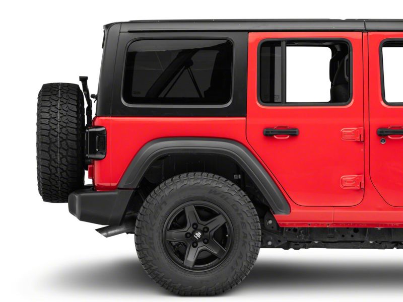 Raxiom 18-23 Jeep Wrangler JL Axial Series LED Tail Lights- Blk Housing (Smoked Lens) Tail Lights Raxiom