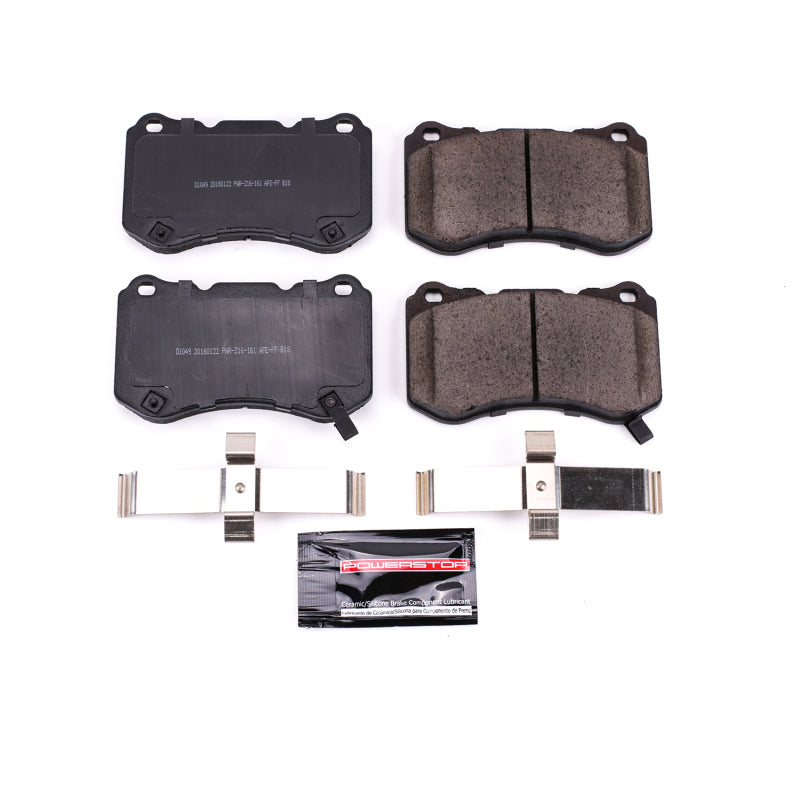 Power Stop 04-08 Acura TL Front Z23 Evolution Sport Brake Pads w/Hardware Brake Pads - Performance PowerStop
