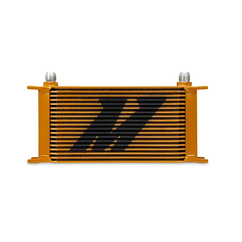 Mishimoto Universal 19 Row Oil Cooler - Gold Oil Coolers Mishimoto