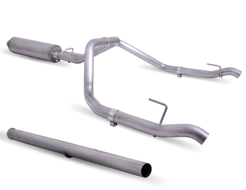 Gibson 19-24 GMC Sierra 1500 Denali 6.2L 3in/2.5in Cat-Back Dual Split Exhaust - Stainless Catback Gibson