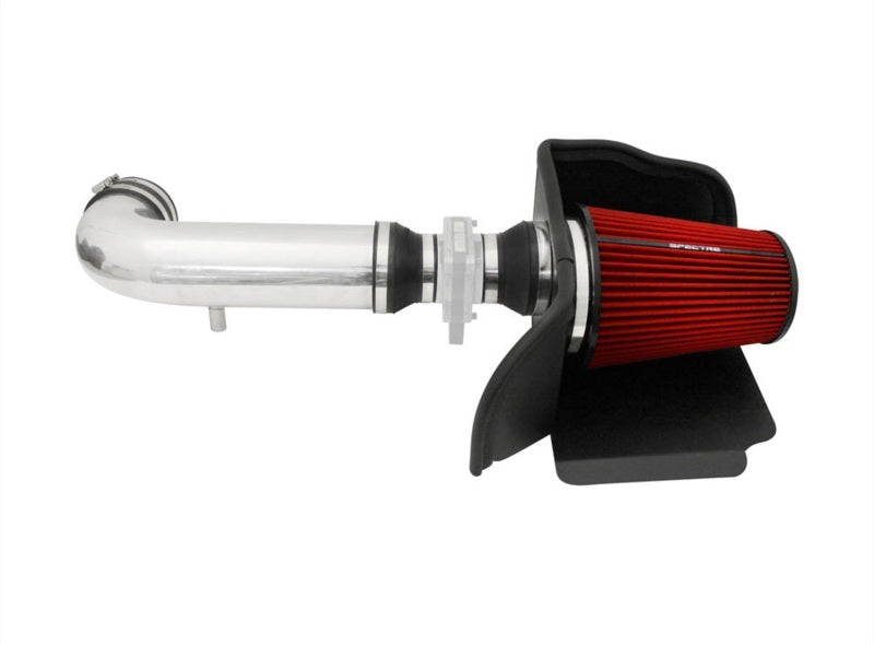 Spectre 94-96 Chevy Caprice/Impala SS V8-5.7L F/I Air Intake Kit - Polished w/Red Filter Cold Air Intakes Spectre