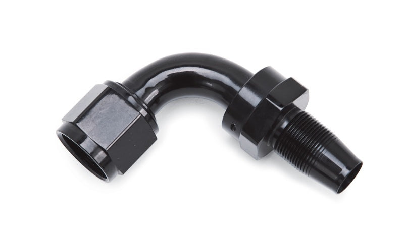 Russell Performance -8 AN 90 Degree Hose End Without Socket - Black Fittings Russell