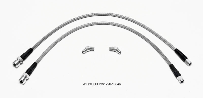 Wilwood Flexline Kit Front 07-11 BMW 3 Series Brake Line Kits Wilwood