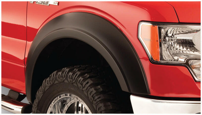 Bushwacker 87-91 Ford F-100 Styleside Extend-A-Fender Style Flares 4pc 81.0/96.0in Bed - Black Fender Flares Bushwacker