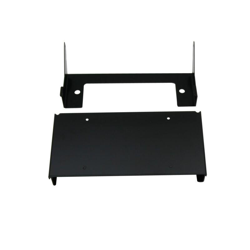 Westin MAX Winch Tray License Plate Bracket - Black License Plate Relocation Westin