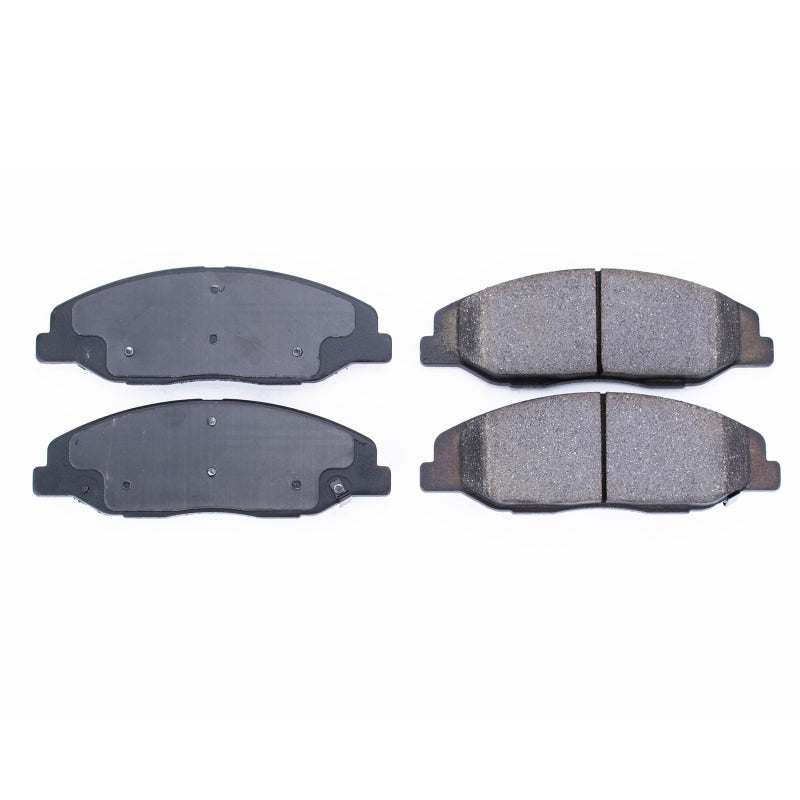 Power Stop 08-14 Cadillac CTS Front Z16 Evolution Ceramic Brake Pads Brake Pads - OE PowerStop