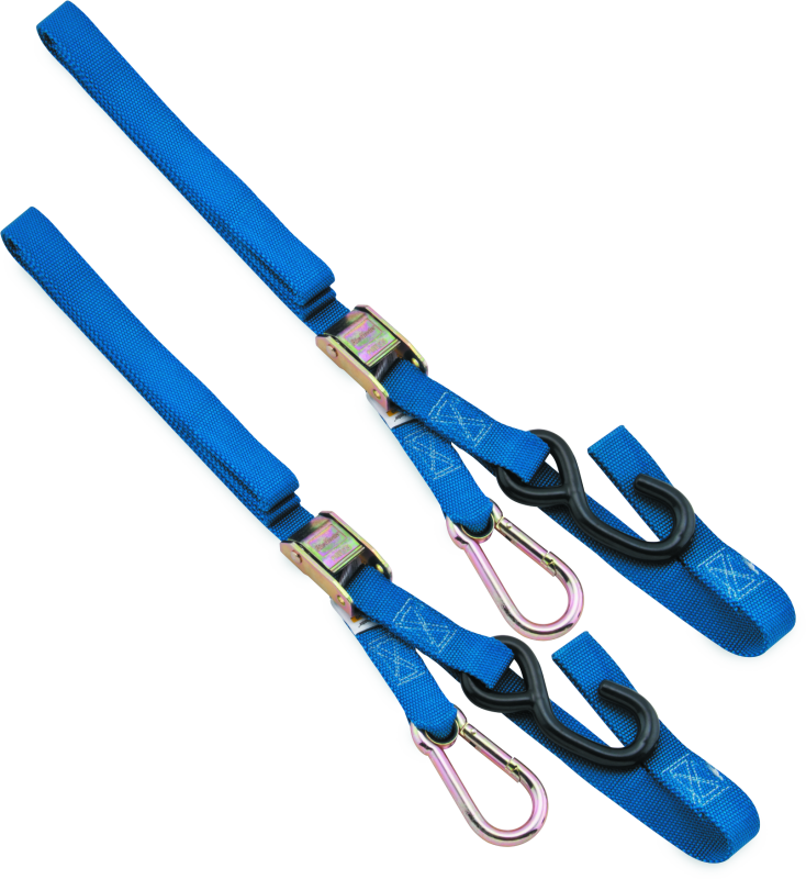 BikeMaster Tiedown Carabiner Softhook - Blue Cargo Tie-Downs BikeMaster