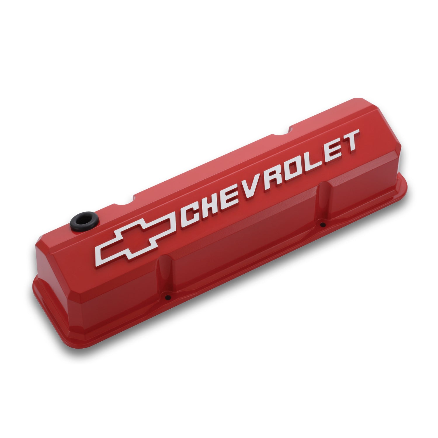 SBC Slant Edge V/C's - Die Cast - Red Engine Valve Cover Proform