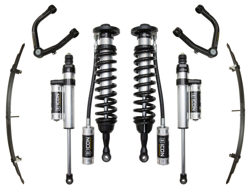 ICON 2007+ Toyota Tundra 1-3in Stage 5 Suspension System w/Tubular Uca Coilovers ICON