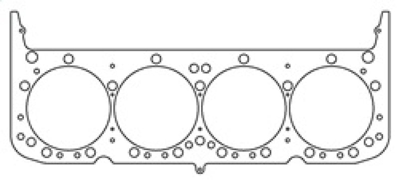 Cometic Chevy Gen1 Small Block V8 .080in MLS Cylinder Head Gasket - 4.125in Bore - 18/23 Degree Head Head Gaskets Cometic Gasket