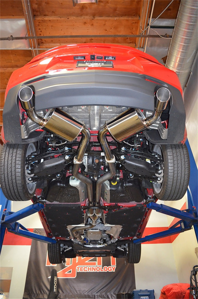 Injen 16-20 Chevy Camaro 2.0L 4 Cyl Full 3in Cat-Back Stainless Steel Exhaust w/SS Flanges & Y Pipe Catback Injen