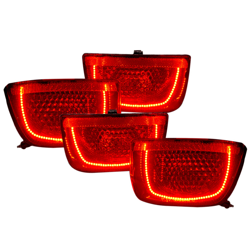 Oracle Chevy Camaro 10-13 Afterburner 2.0 Tail Light Halo Kit - Red Tail Lights ORACLE Lighting