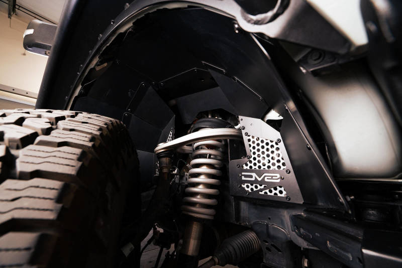 DV8 Offroad 21-22 Ford Bronco Front Inner Fender Liners Wheel Well Liners DV8 Offroad