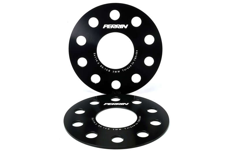 PERRIN 23-26 Toyota GR Corolla 60.1mm CB / 5x114.3 BP Wheel Spacers - 3mm Wheel Spacers & Adapters Perrin Performance