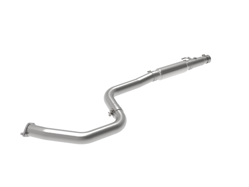 aFe Takeda 3in 304 SS Mid-Pipe Exhaust 19-20 Hyundai Veloster I4-1.6L(t) X Pipes aFe