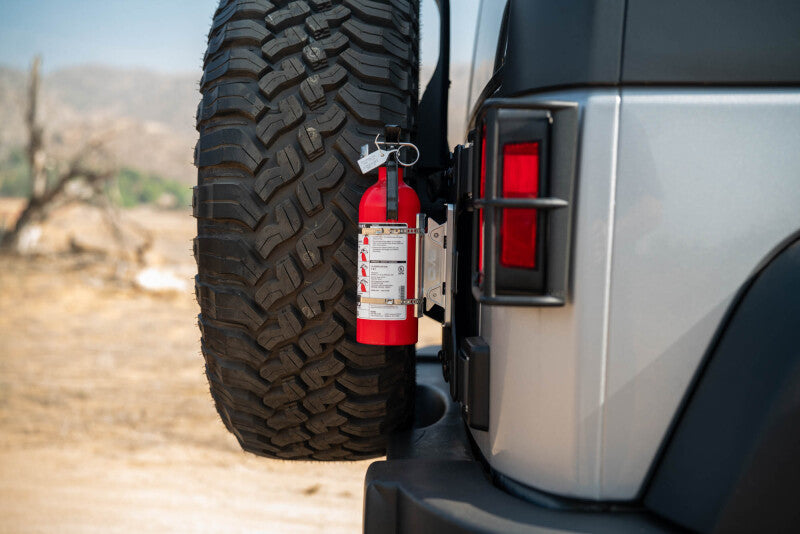 DV8 Offroad 2007-2018 Jeep Wrangler JK Tailgate Reinforcement Molle Panel Exterior Trim DV8 Offroad