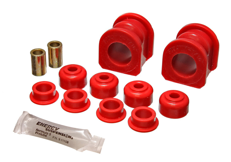 Energy Suspension 90-97 Ford Thunderbird Red 1-1/16in Rear Sway Bar Bushing Set Bushing Kits Energy Suspension
