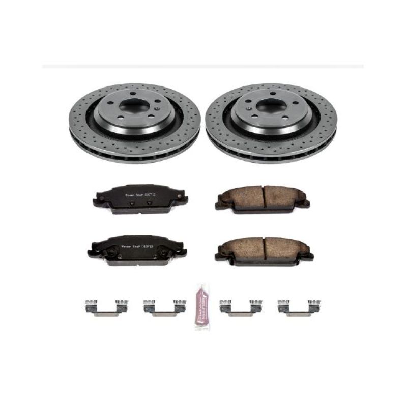 Power Stop 05-08 Pontiac Grand Prix Rear Autospecialty Brake Kit Brake Kits - OE PowerStop