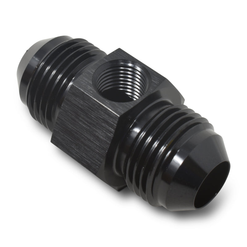 Russell Fitting -8 An Union With 1/8in Npt Pressure Port Blk Anodize Hardware Kits - Other Russell