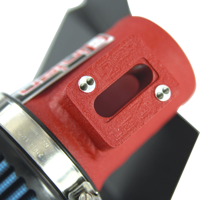 Injen 16-19 Ford Fiesta ST 1.6L Turbo 4Cyl Wrinkle Red Short Ram Intake w/MR Tech (Special order) Cold Air Intakes Injen