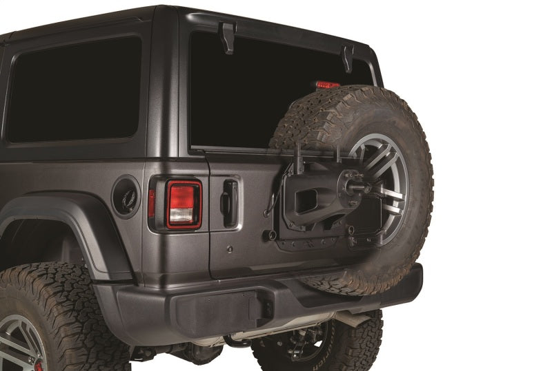 Rugged Ridge Spare Tire Relocation Bracket 18-20 Jeep Wrangler JL Brackets Rugged Ridge