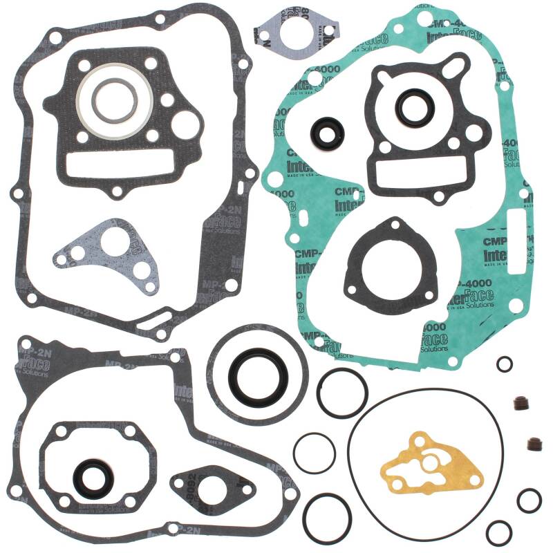 Vertex Gaskets 06-16 Honda TRX90 Complete Gasket Kit w/ Oil Seals Engine Hardware Vertex Pistons