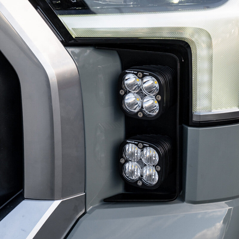 Baja Designs 2022 Toyota Tundra Squadron Pro Vent Light Mount Kit Light Mounts Baja Designs