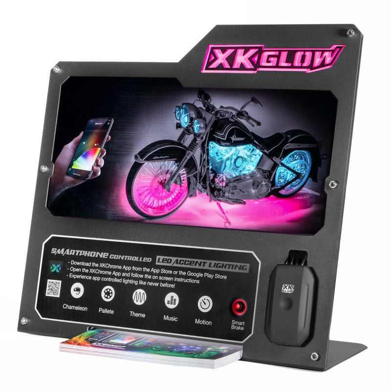 XK Glow 2nd Gen Metal Countertop Display (Harley Davidson) Marketing XKGLOW
