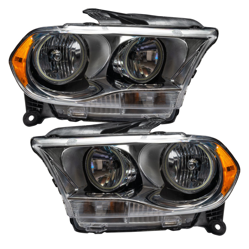 Oracle 11-13 Dodge Durango SMD HL Halogen - Chrome - Red Headlights ORACLE Lighting