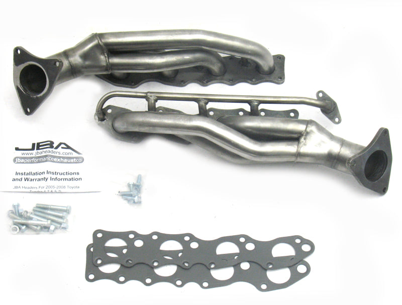 JBA 07-20 Toyota 5.7L V8 1-5/8in Primary Raw 409SS Cat4Ward Header Headers & Manifolds JBA