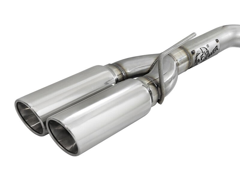 aFe GM Trucks 23-24 L6-3.0L (td) LZ0 Vulcan Series 3in 304 SS DPF-Back Exhaust System w/Polished Tip DPF Back aFe