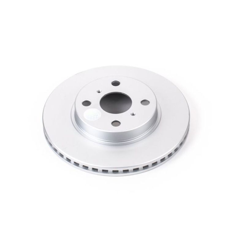 Power Stop 2013 Scion iQ Front Evolution Geomet Coated Rotor Brake Rotors - OE - Cryo PowerStop
